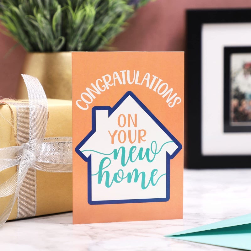 Paper Junkie Welcome Home Card Set - Realtor Closing & Client Gifts - Blank Interiors & Housewarming Cards - 4 x 6 Inch, Pack of 48 - Image 4